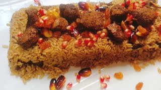 هذه الطريقه لطبخ رز العزائم Rice with Spice