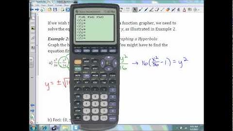 8.3 Hyperbolas (Examples 1-2).wmv