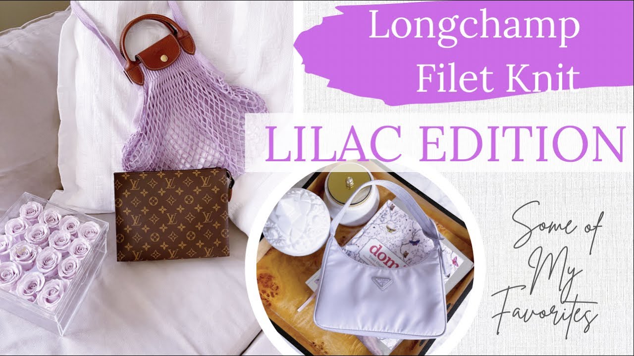 LONGCHAMP LE PLIAGE FILET  UNBOXING & REVIEW 