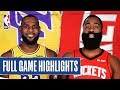 LAKERS at ROCKETS | FULL GAME HIGHLIGHTS | January 18, 2020