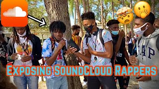 Exposing SoundCloud Rappers | Can You Freestyle High School Edition 🎤 🤯