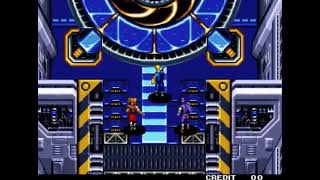 Ninja Commando (Arcade) Spider Time Machine Boss Battle