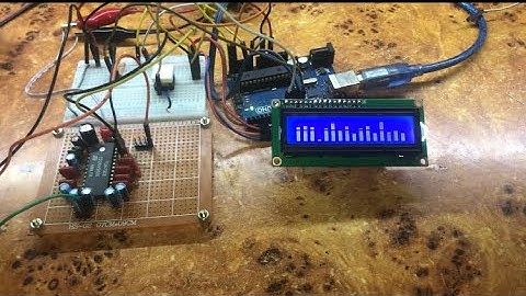 DIY Digital Tone Control Rocking Sound TDA7313 controlled by arduino