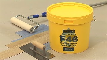 How to apply Styccobond F46 - Pressure Sensitive Acrylic Flooring Adhesive