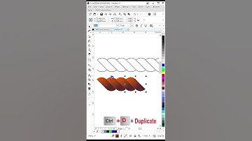 CorelDraw Tips Use Artistic Media Tool | #shorts
