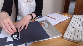 ASMR Librarian Roleplay Dust Jackets Stamping Typing Intoxicating Sounds Sleep Help Relaxation