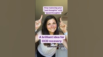 Stop replacing “bad” thoughts with good thoughts #erp #intrusivethoughts #anxious #harmocd