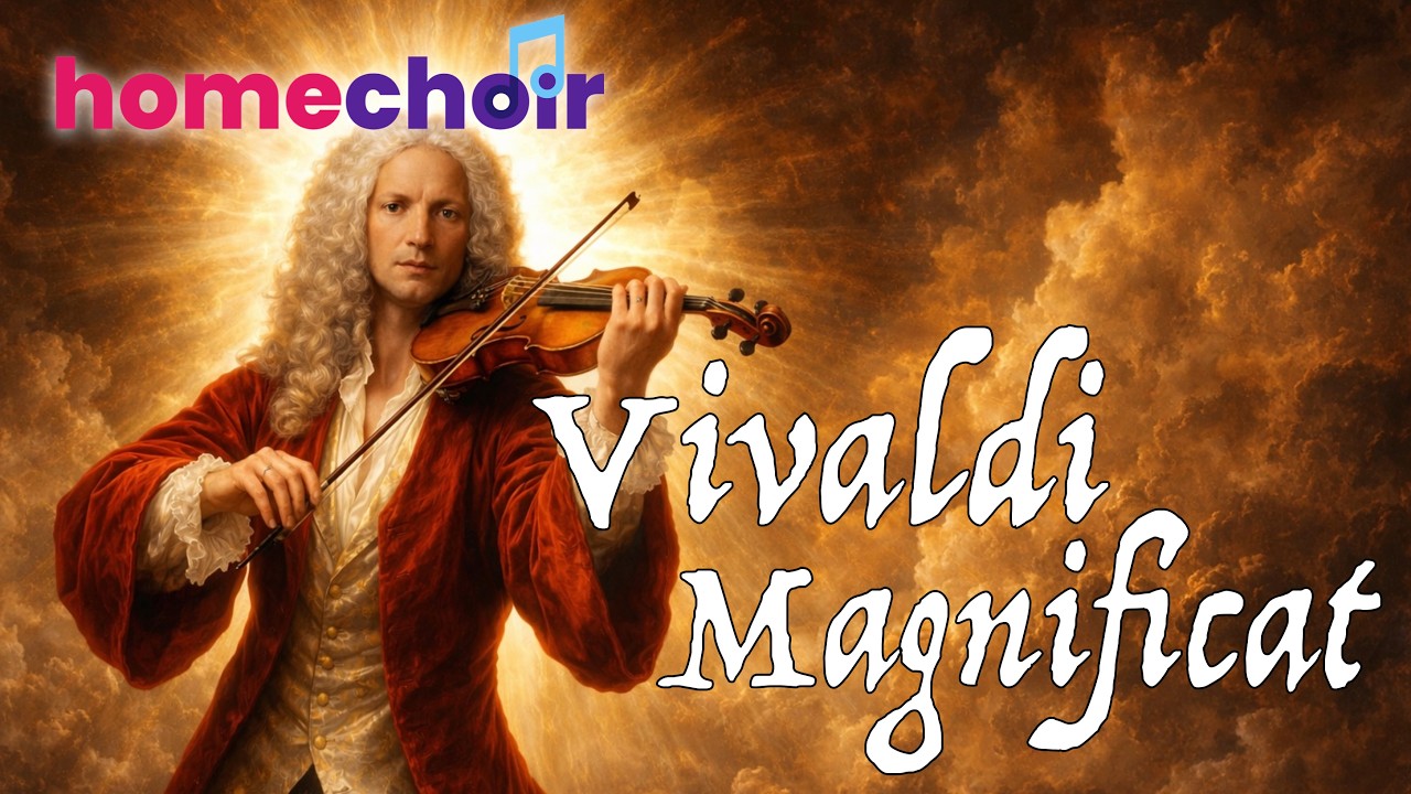 Vivaldi Magnificat RV610 Video and Score Sing Through - YouTube