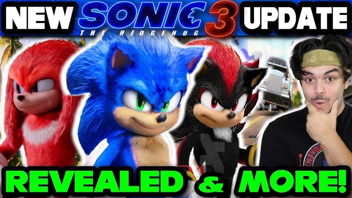 New Sonic Movie 3 & Shadow Details Officially Revealed! - Writer Talks  Shadow's Character! 