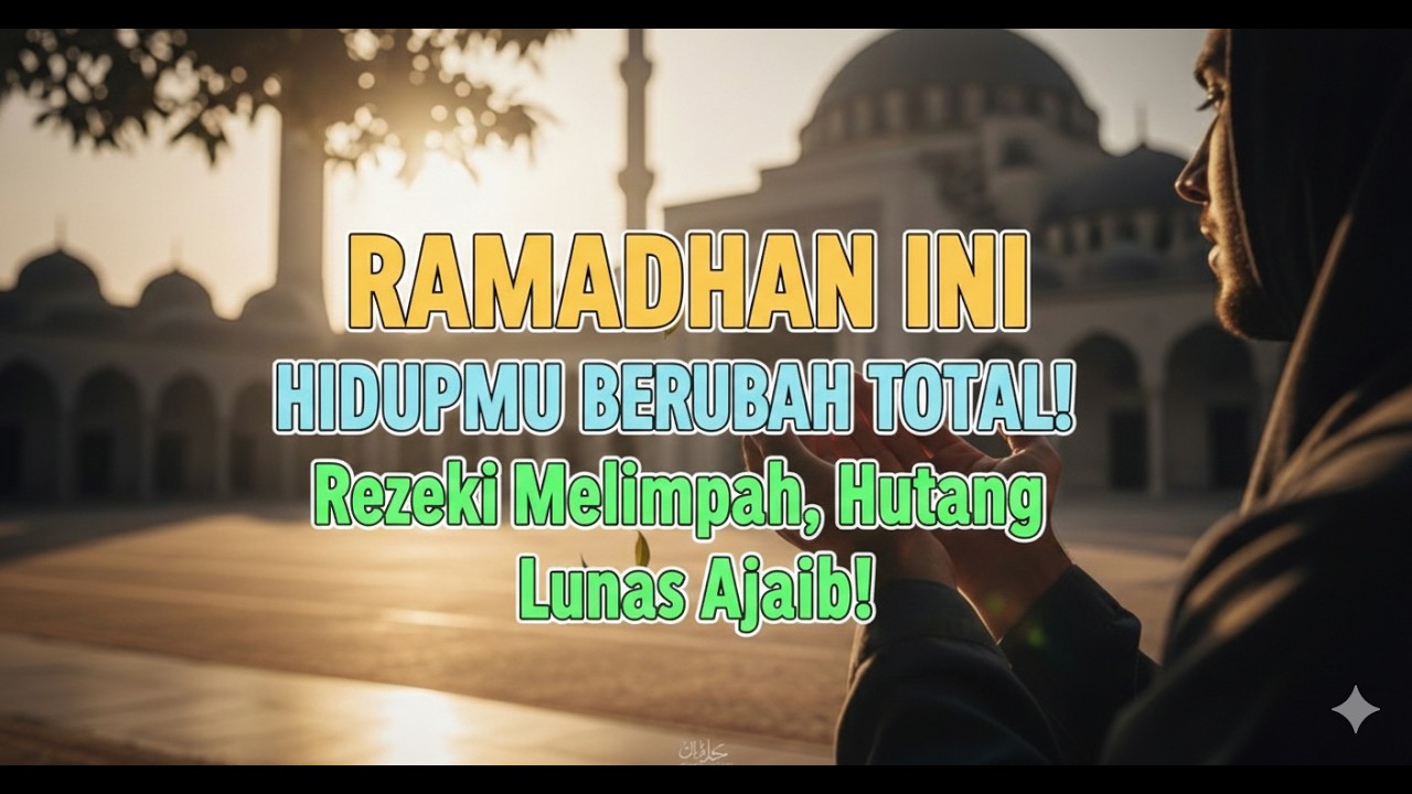 RAMADHAN INI HIDUPMU BERUBAH TOTAL! Rezeki Melimpah, Hutang Lunas Ajaib!
