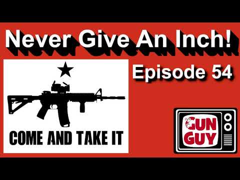NEVER GIVE AN INCH! - AUDIO PODCAST EPISODE 54