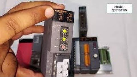 Mitsubishi PLC |  Co- axial | CC-link | Motion Controller | Analog to Digital Module