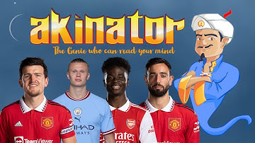(ASMR) Can Akinator Guess Famous Footballers?