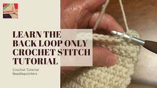 How to Crochet in Back Loop Only (BLO)