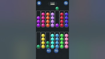 Ball Sort by Infinite Joy: Levels 2486, 2487, 2488