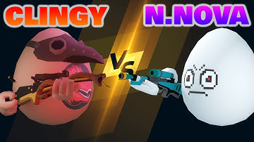 Clingzter Vs. [KJG] Not Nova [1v1] | Shell Shockers