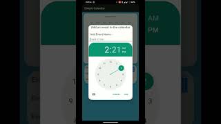 The simplest  android calendar app ever with events  #kotlin #android #androidstudio #app