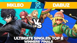 MkLeo vs Dabuz - Ultimate Singles Top 8: Winners' Finals - Low Tide City | Joker, Pyra vs Min Min