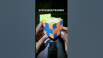 LEARN HOW TO MAKE CROSS / PLUS PATTERN IN A 3x3 RUBIK