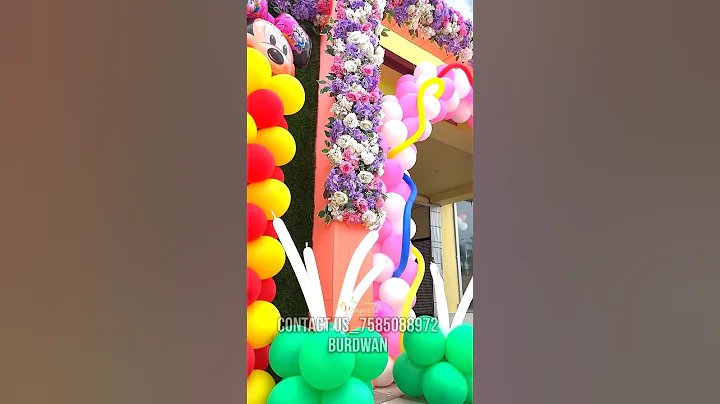 😱Best Balloon Decorate✨ #ytshorts #shorts #trending #viral #viralvideo #birthday #shortvideo #video