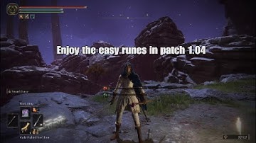 Elden Ring Rune Farm With Cliff In Patch 1.04