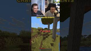 Minecraft | Chat decides the events! 💀 #ohnepixel #caedrel #shorts #funny #minecraft