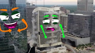 Extremely Dangerous Building Demolition Compilation  Doodles Buildings Destruction | Doodles Life