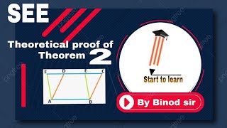 Parallelograms standing on the same base and between the same parallel are equal in area. |SEE 2081