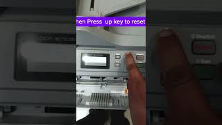 HOW TO RESET DCP7535DW REPLACE TONER ERROR #viral #repairing #printerlaserjet #printer