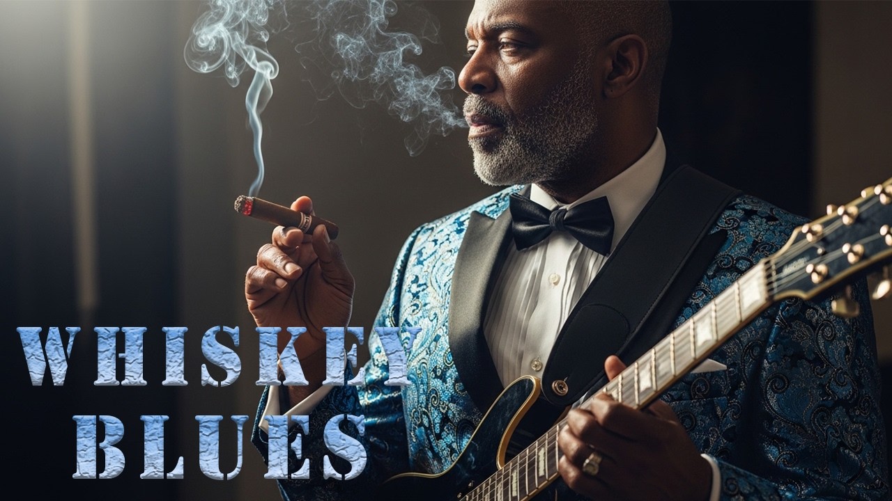 Chill Blues Sessions | Midnight Whiskey Blues with Smooth Guitar Vibes