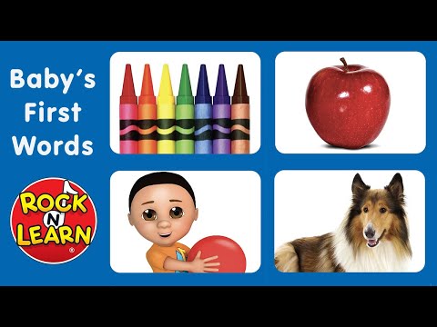 Baby's First Words | Colors, Food, Activities & More | Learn English
