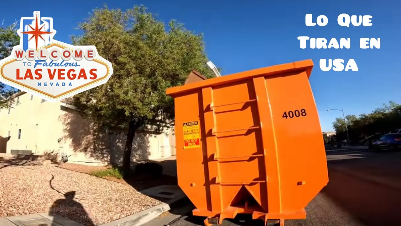 Tiran toda la casa al contenedor lo Que tiran en USA #477