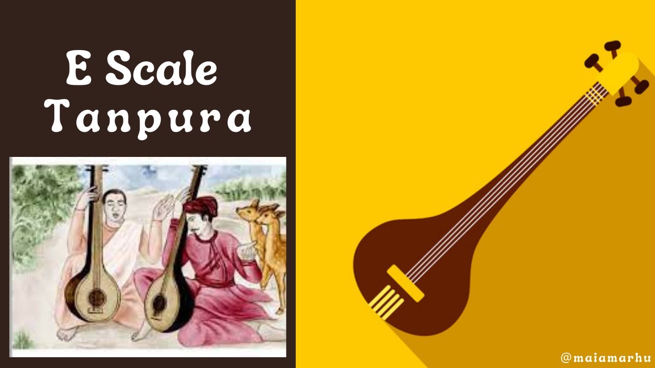 E Scale Tanpura 2 Hour E Scale Tanpura इ स्केल तानपुरा तीसरा सफ़ेद