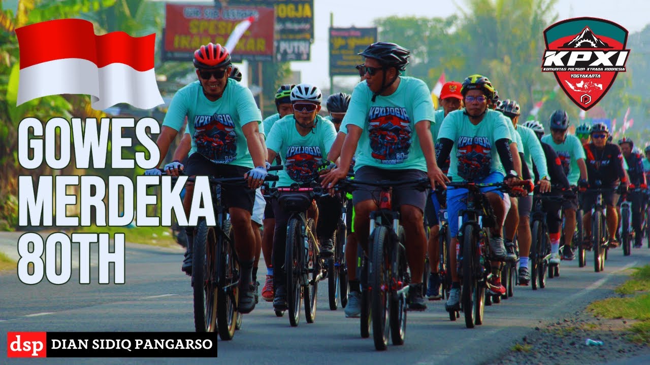 GOWES MERDEKA BIKIN ANGKA 80 BERSAMA KPXI 