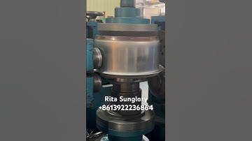 Edge cutting machine for stainless steel cookware trimming#cuttingmachine #cookwaremachine