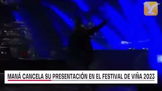 Maná - Cancelan sus shows en Viña Del Mar y Santiago.