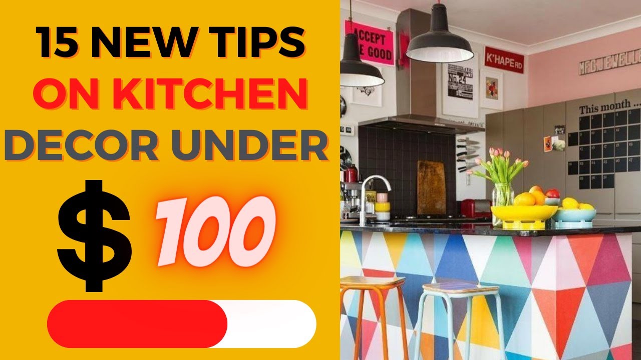 Top 15 Tips On kitchen Decor Under 100 Kitchen decor YouTube
