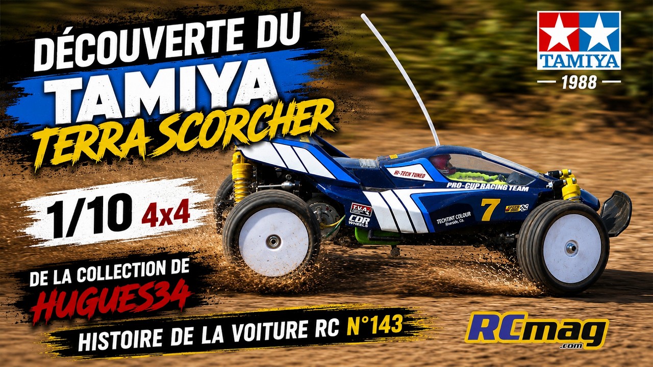タミヤ　Terra Schorcher Discovering the Tamiya Terra Scorcher from the Hugues 34