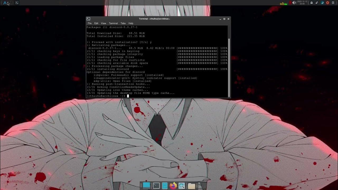 How to install discord on arch linux youtube