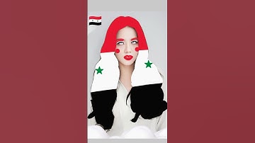 Blackpink Jisoo in this Flag 🇸🇾😱 #blackpink #blink #jisoo #jisooblackpink #jisookim #ibispaintx