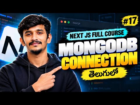 Next.js MongoDB Connection | Connect MongoDB with Next.js using Mongoose | Telugu