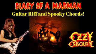 Randy Rhoads Diary of a Madman Spooky riffs and chords!