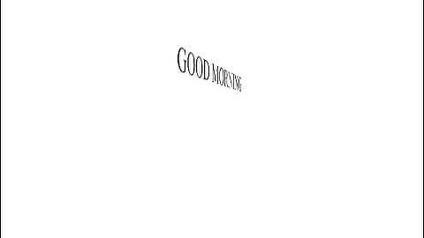 MOTION TWEEN /  TEXT ROTATION ANIMATION