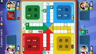 Ludo Kingdom gameplay 4 players match / online ludo game / लूडो गेम खेलें #173 screenshot 4