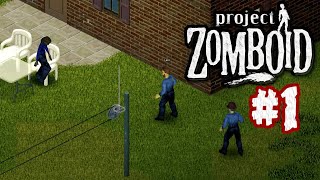Project Zomboid [сетевая игра с другом] прохождение #1