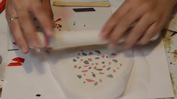 Polymer Clay Terrazzo Technique