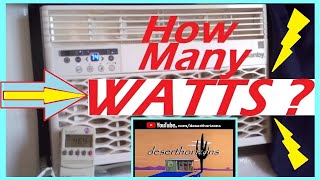 Off Grid AC - Start Up WATTS of a 6000 btu AC w/soft start @ AZ Off-Grid (Unplugged) screenshot 4