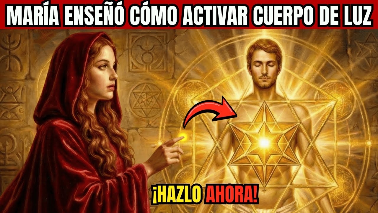 María Magdalene ENSEÑÓ a Los ELEGIDOS Cómo ACTIVAR el CUERPO DE LUZ — HAZLO ESTA NOCHE
