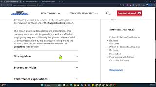 Explicación Python 101 with MakeCode - Lesson 5