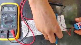 How to use multimeter to measure Voltage , Current and Resistance